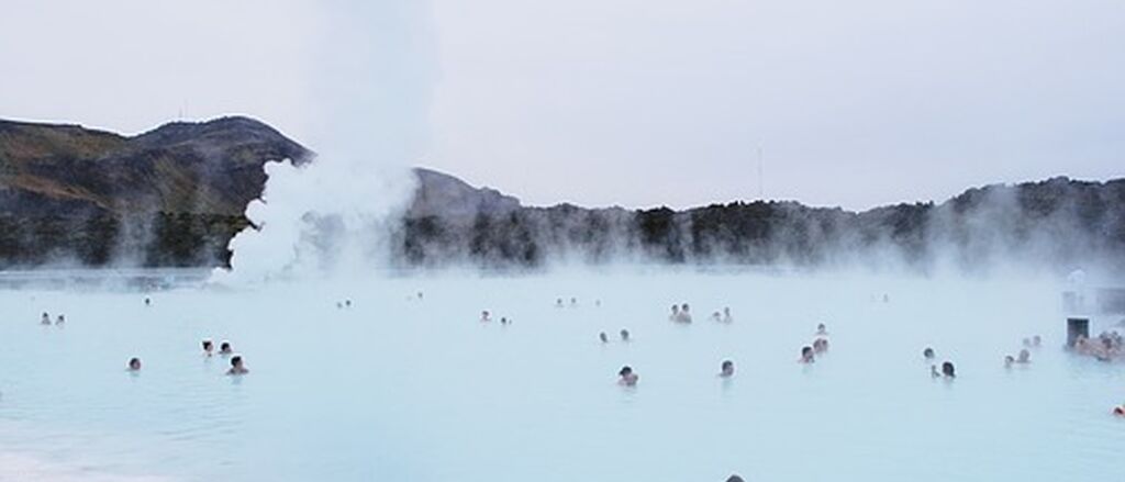 I Jsland blue lagoon